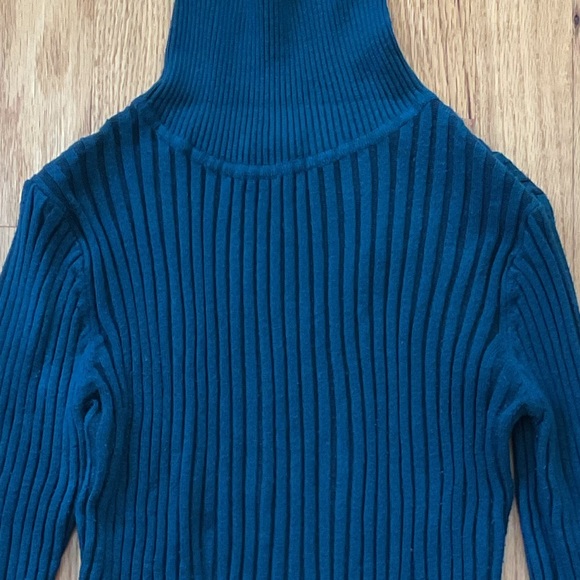 Grane Tops - Turtleneck ribbed sweater ⭐️ Macy’s ⭐️ Grane ⭐️ XL ⭐️ teal